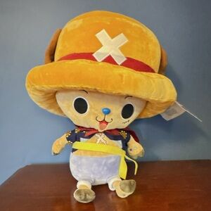 RARE One Piece 18 inch Chopper as Dressrosa Luffy Big Plush Round1 Exclusive